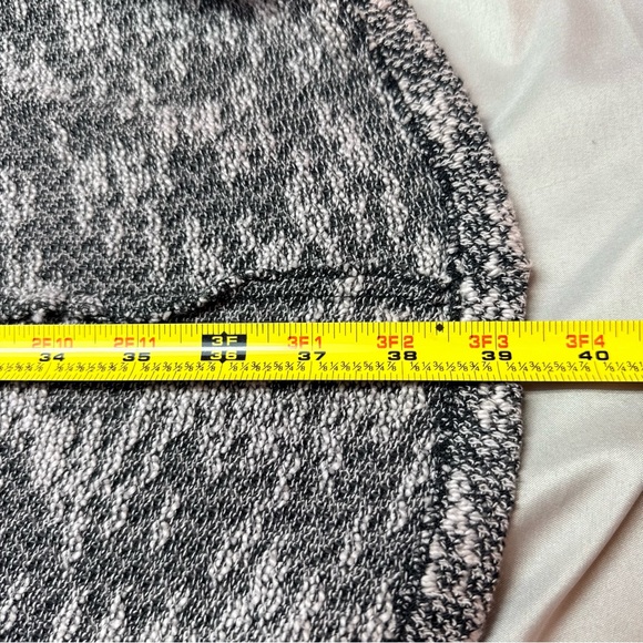 Free People FP Beach Hooded Cocoon Cardigan Sweater Grey Marl Knit Boho Oversize - Picture 10 of 12